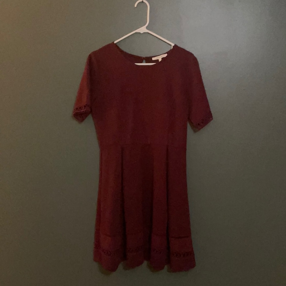 Perfect Little Maroon Dress